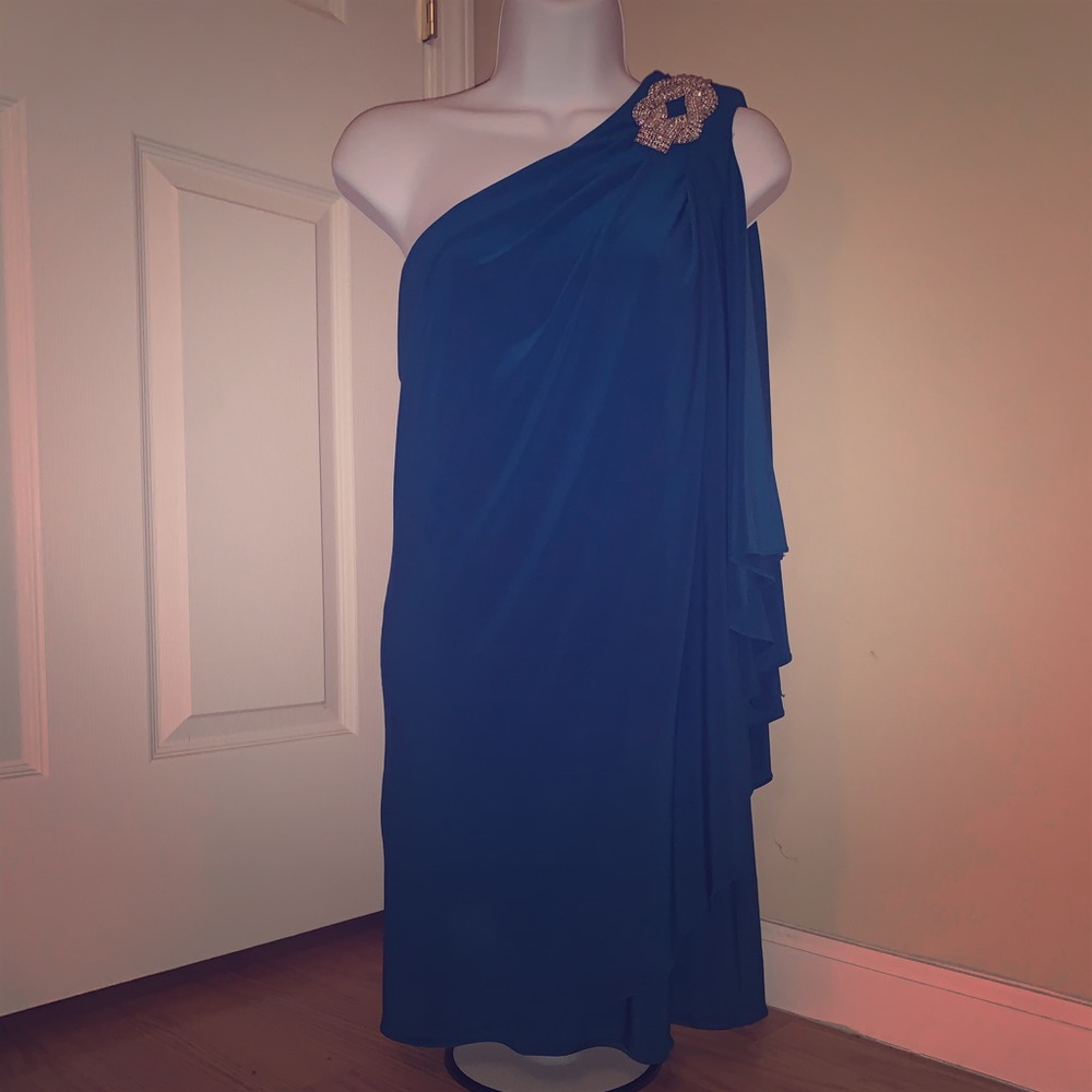 Xscape Draped Dress